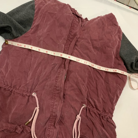 Hive&Honey colorblock conch waist utility  jacket - Picture 6 of 6